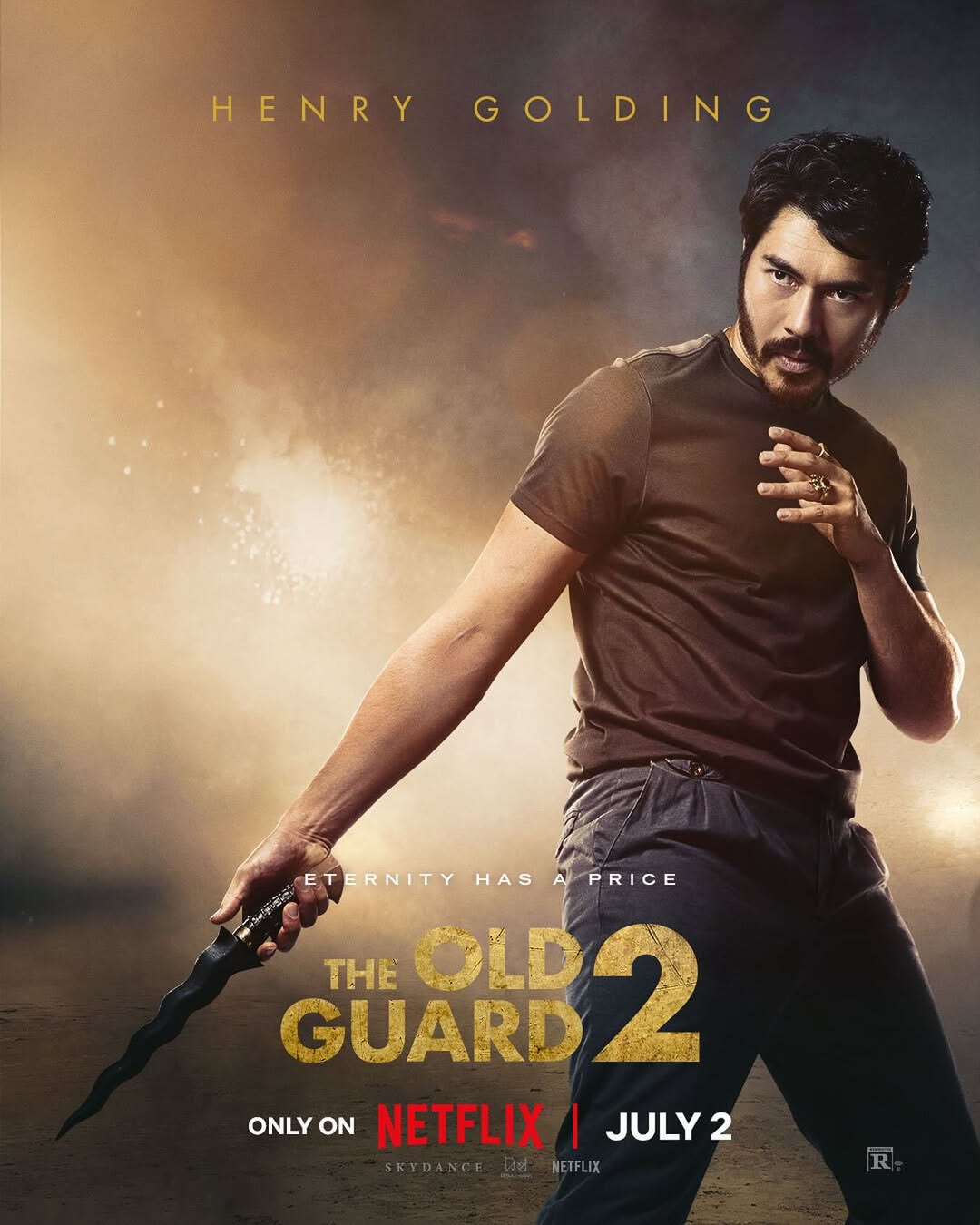 Henry Golding di 'The Old Guard 2' [instagram]